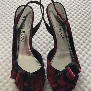 White House Black Market Rose Heels